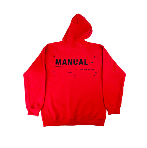 Manual Photo Team Hoodie - Red