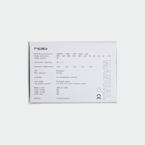 Holo Digital Camera - Clear