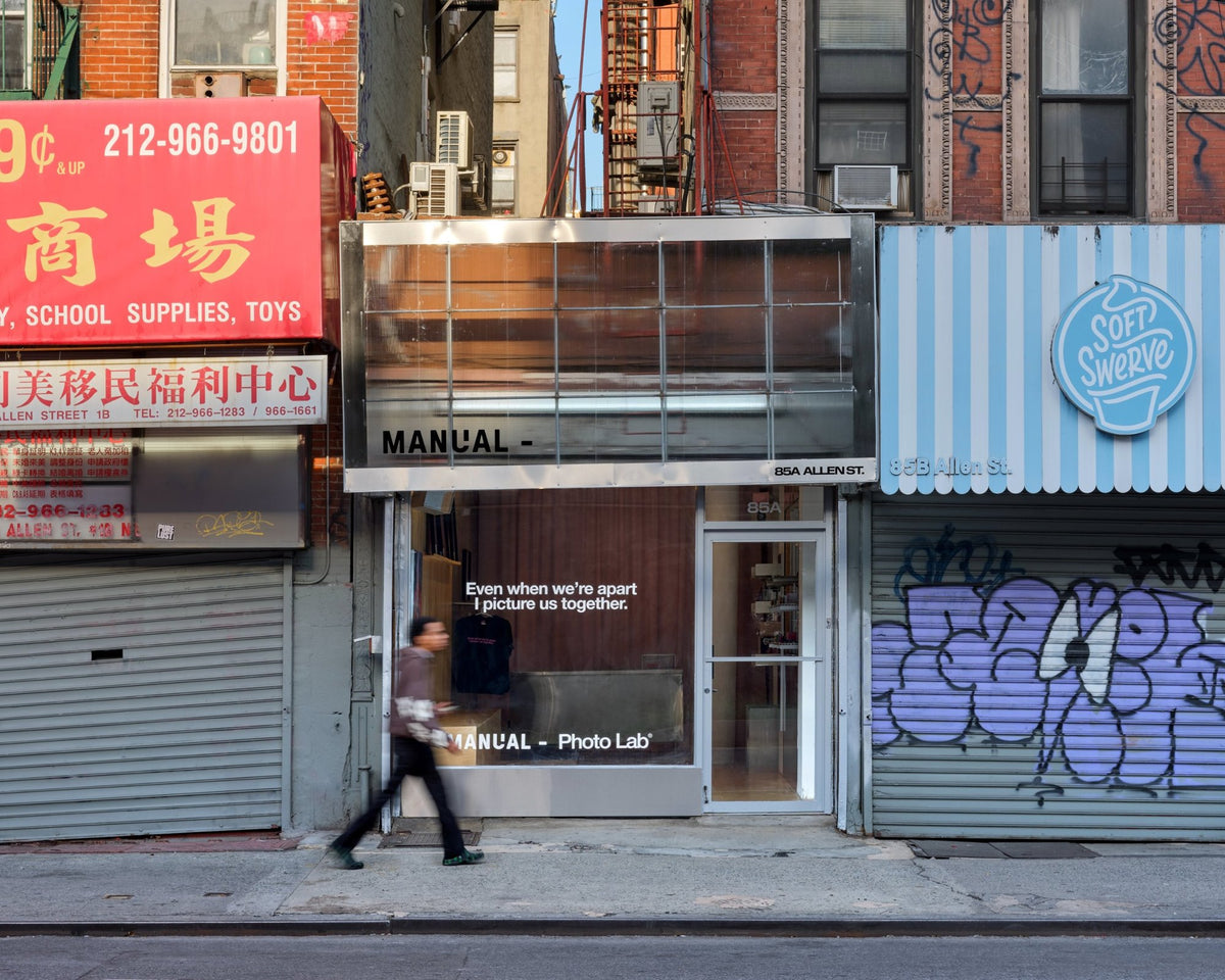 Manual Photo Lab storefront at 85A Allen St, Chinatown, New York