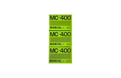 Manual MC400 35mm Film [3 Pack]