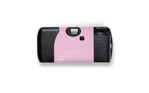 Manual Camera - Pastel Pink