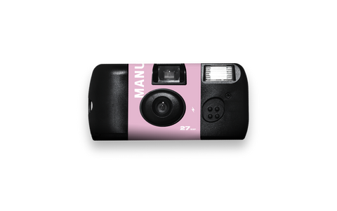 Manual Camera - Pastel Pink